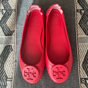TORI BURCH MINNIE TRAVEL BALLET size 6